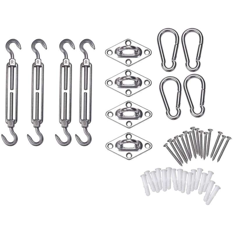 Shade Sail Hardware Kit for Square/rectangle/triple-cornered Shade Sail Stainless Steel Shade Sail
