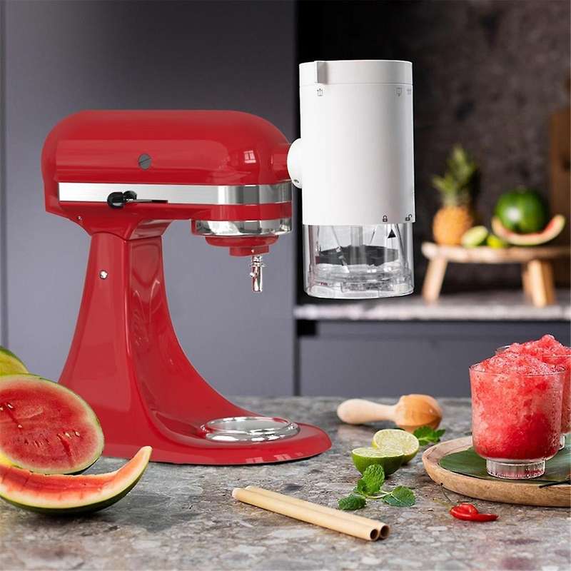 Shave Ice Attachment for Stand Mixer, Shaved Ice and Snow Cone Attachment for Stand Mixer