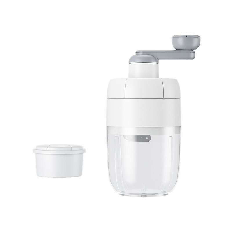 Shaved Ice Machine Home Small Manual Ice Crusher Hand-shake Ice and Hail Ice Ice Breaker to Make Sa