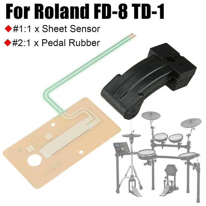 Sheet Sensor Actuator for Drum Hi Hat Pedal Rubber Part Circuit TD4 9 11 15 17 Drum Replacement Acc