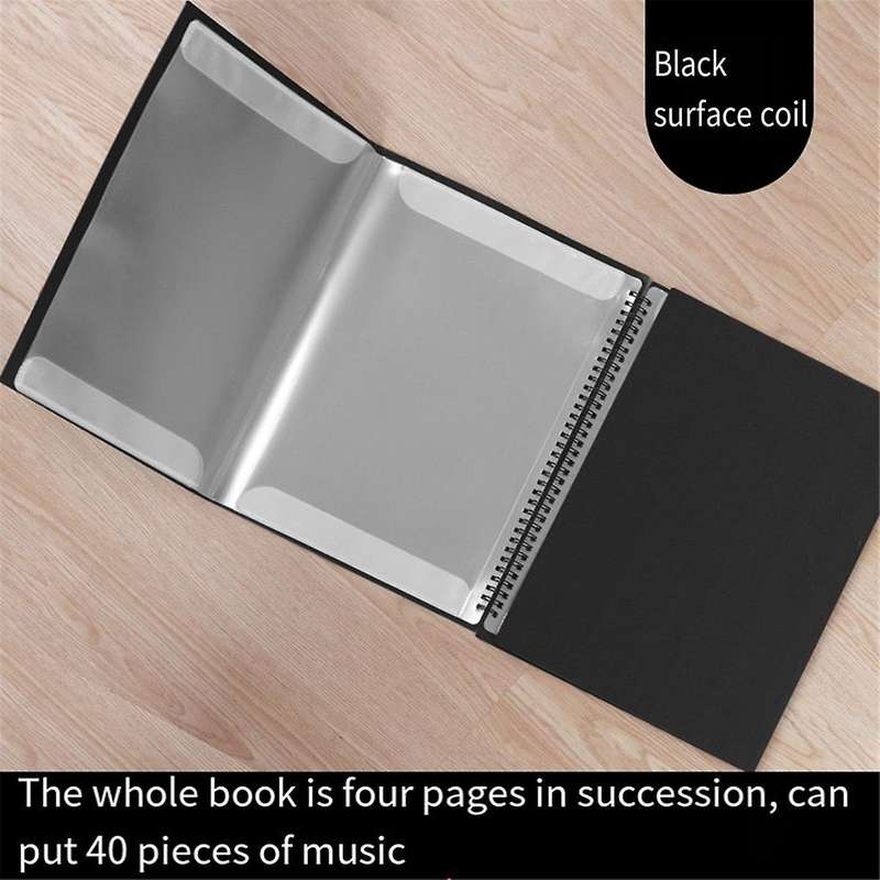 Sheet Music Folder, Music Binder,suitable Choir Folder for Piano Playing and Any Occasion Where Shee