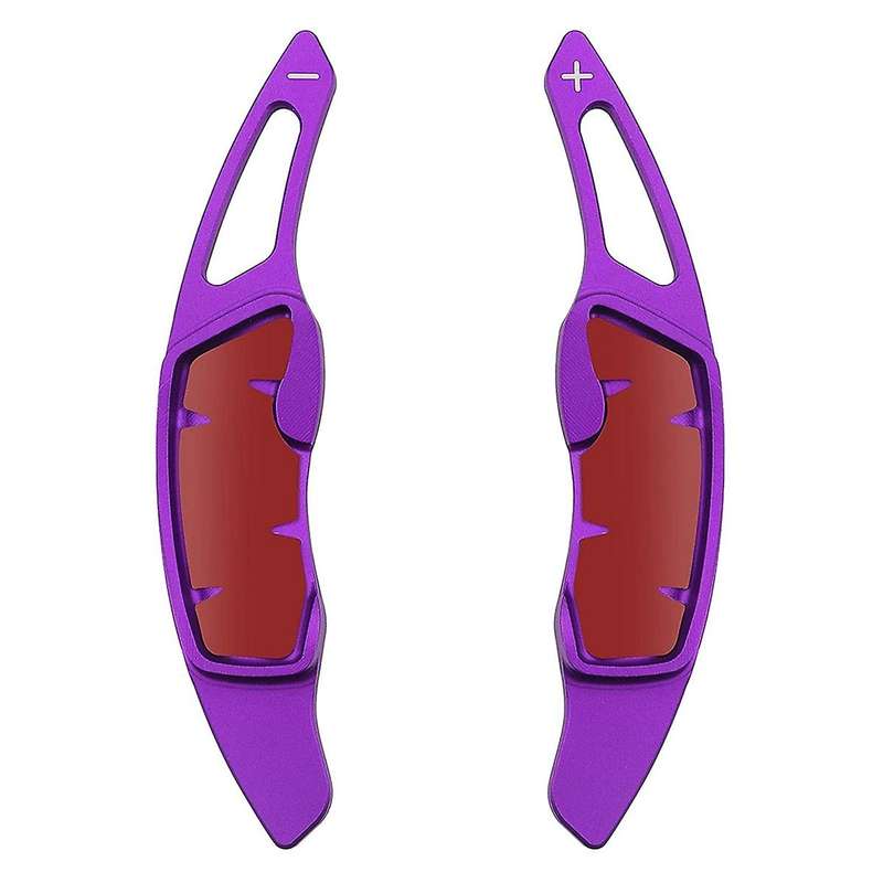 Shift Paddles Cover Extension Steering Wheel Shifter Extended for Forester XV BRZ ,Purple