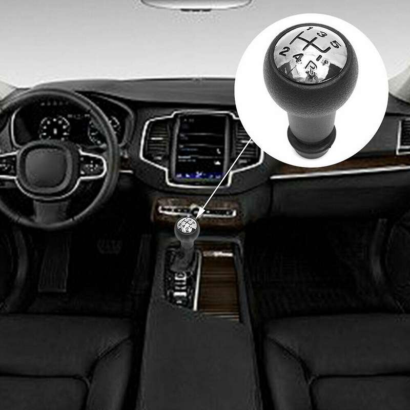 Shift Knob 5 Speed Manual for 301 307 407 3008 Shift Handball for C2 C4 Xsara Berlingo