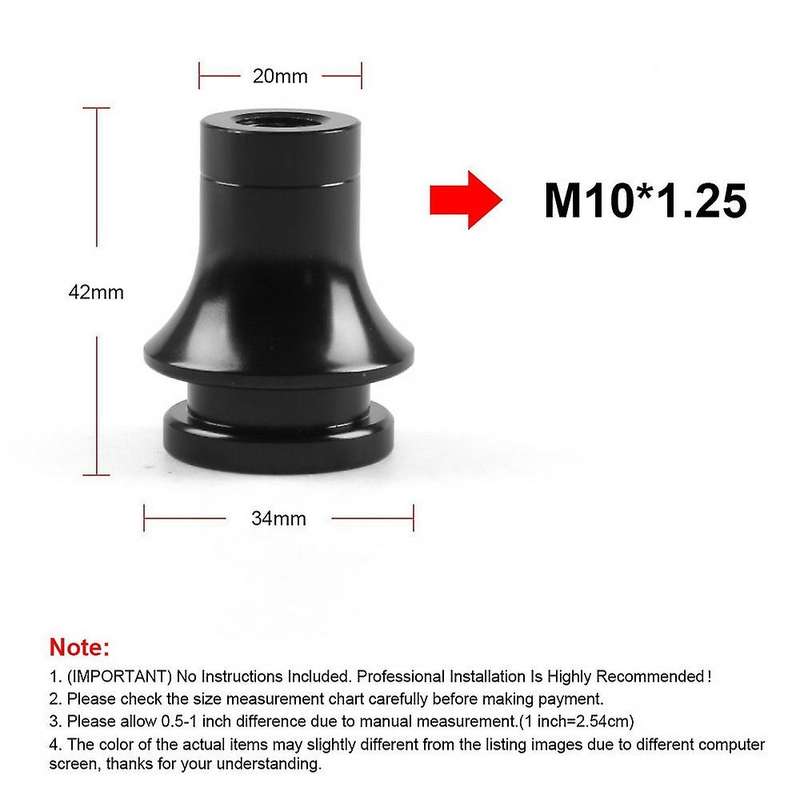 Shift Knob Adapter Shifter Knob Adapter Boot Retainer for Manual Gear Shifter Lever for Mitsubishi