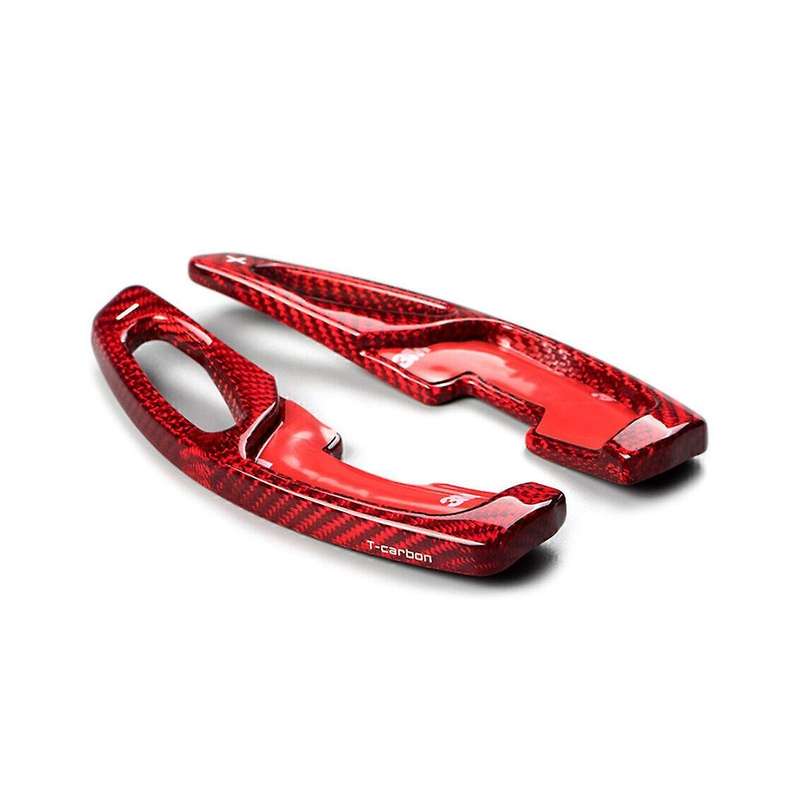 Shift Paddles Steering Wheel Shift Auto Accessories for Gs250 Es250 Rx Red
