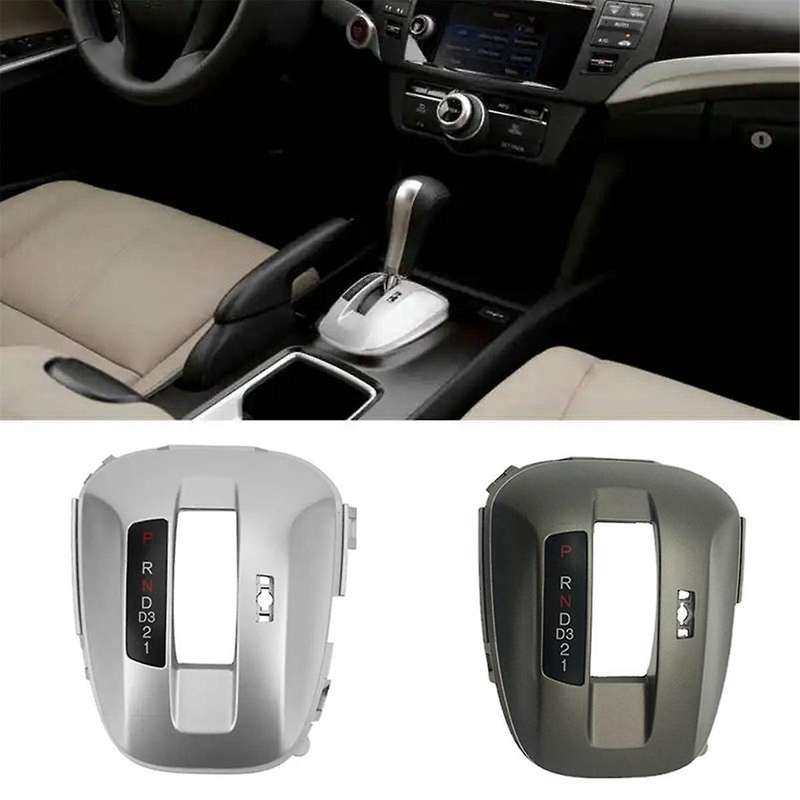Shifter Mask and Shift Lever Lock Cover for Accord 2008-2012 Gear Shift Lever Display Panel 54721-TB