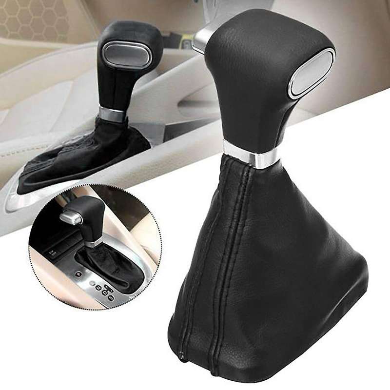 Shifting Knob for MK5 Automatic Car Gear Stick Shift Knob with Leather Cover Car-Styling 2006-2011
