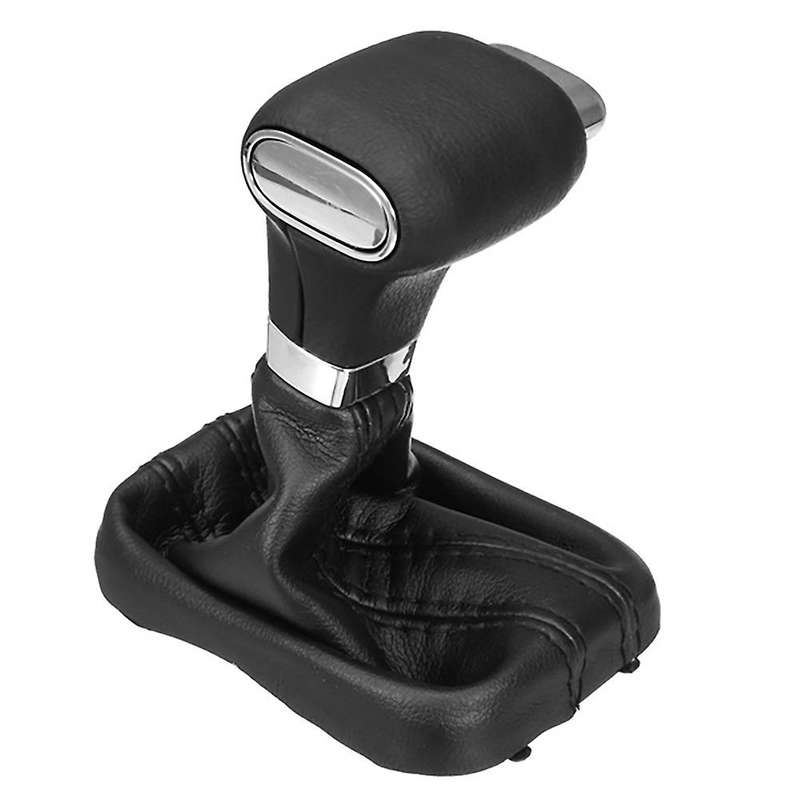 Shifting Knob for MK5 Automatic Car Gear Stick Shift Knob with Leather Cover Car-Styling 2006-2011