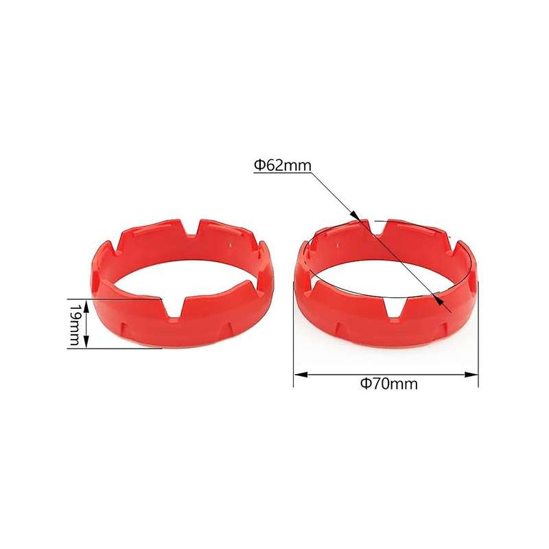 Shock-Absorbing Anti-Wear Ring Shock-Absorbing Protective Ring Anti-Wear Sleeve for Red