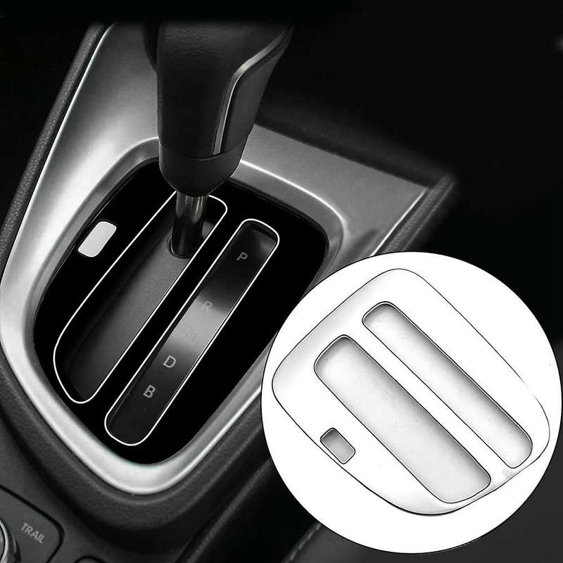 Shiny black ABS Car Central Gear Shift Knob Panel Frame Cover Trim for YARIS / YARIS 2020 2021 RHD