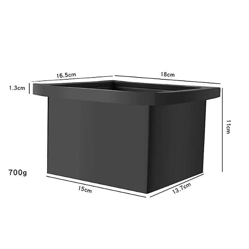Shock-absorbing Coffee Machine Beat Box Anti- Coffee Grinder Trash Bin with Knock Bar for Barista