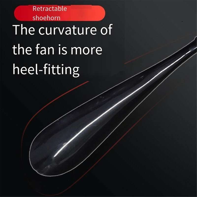 Shoe Horn Handle, Retractable Shoe Horn, Stainless Steel Shoe Horn Handle Shoe Lift Shoe Puller