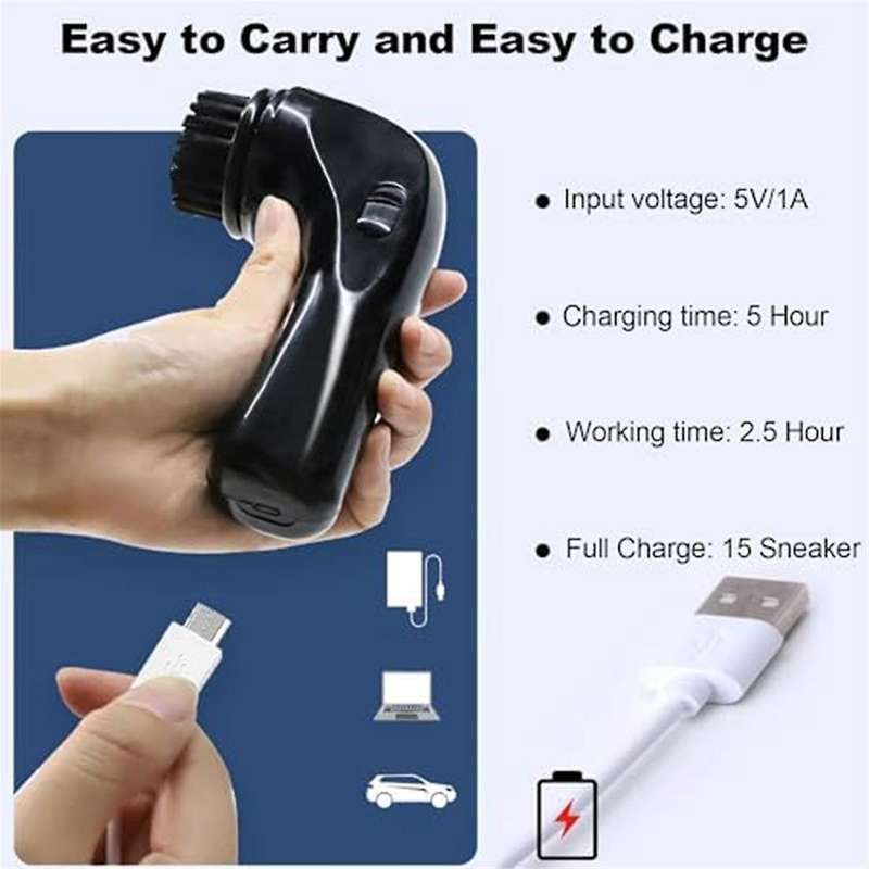 Shoe Shiners, Electric Shoe Shiners, Portable Electric Shoe Cleaning Brushes, Shoe Polish and Care K