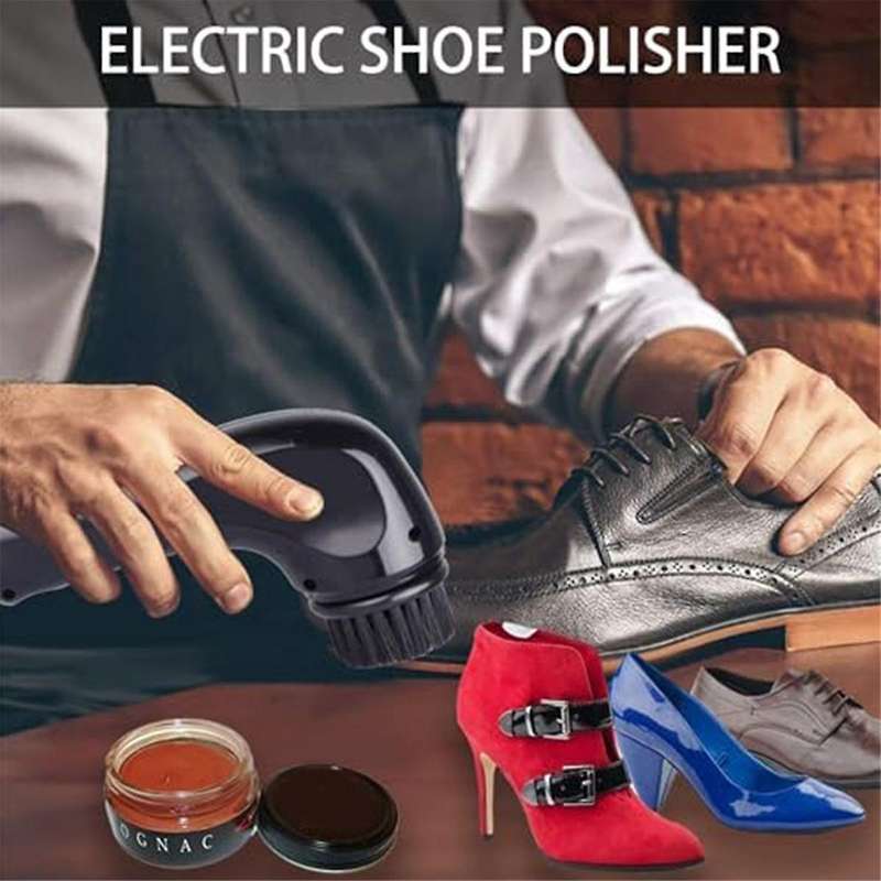 Shoe Shiners, Electric Shoe Shiners, Portable Electric Shoe Cleaning Brushes, Shoe Polish and Care K