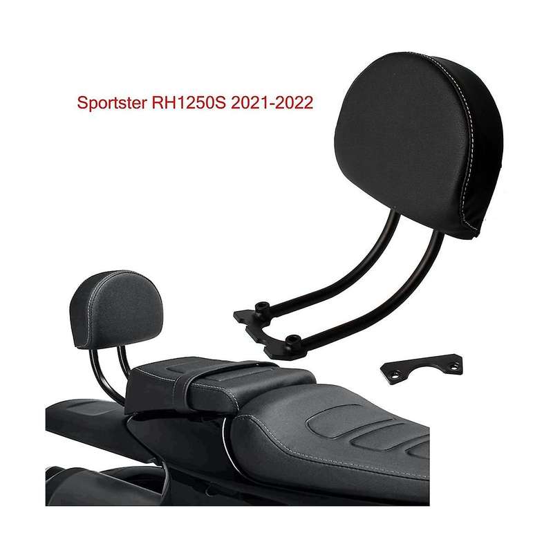 Short Passenger Backrest Rear Backrest Backrest Motorcycle for Sportster S Rh1250s 2021-2022