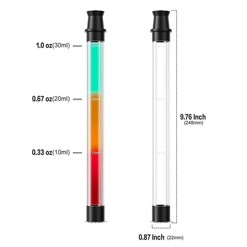 Shot Straw, Shot Tube Holder Drinks Straw for Beach Pool, Parties, Fits All Standard Bottles, , Dish