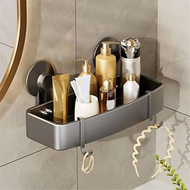 Shower Shelf Self Adhesive, Shower Shelf Drill-free Shower Organizer, Rustproof Bathroom Shelf Wall