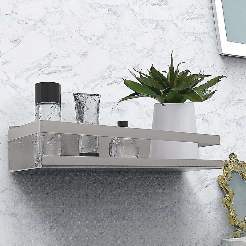 Shower Shelf No Drilling Self-adhesive Shower Basket Stainless Steel Shower Shelf Bathroom Shelf Bru