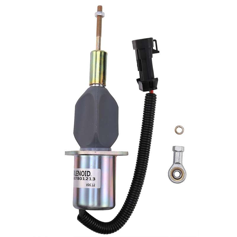Shut Off Solenoid 1751ES-12A6UC4B3S1 SA-4161-12 87801213 F2NN9D278BA for Agricultural Tractor