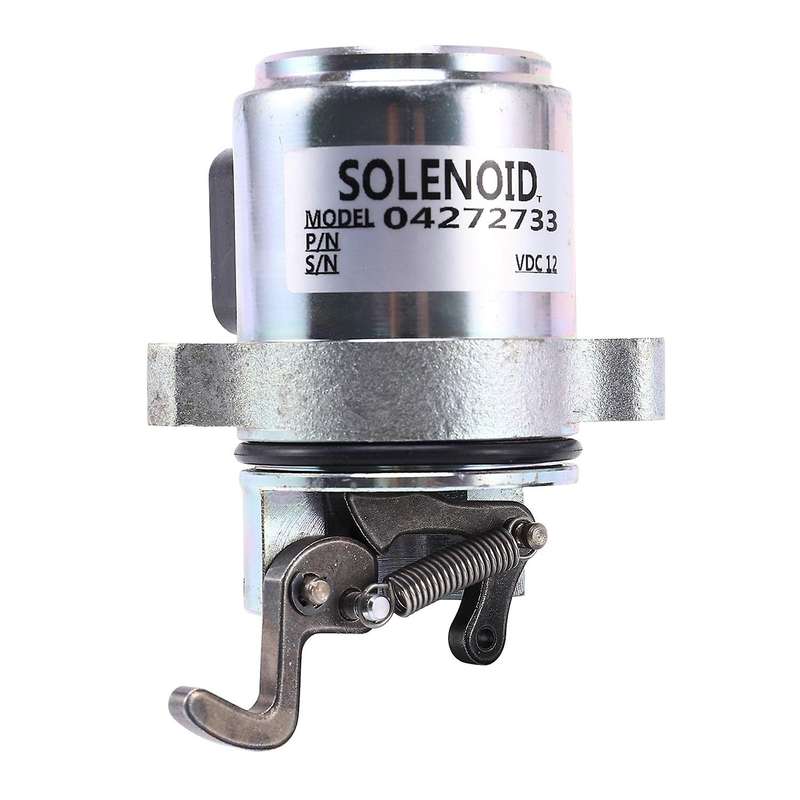 Shut Off Solenoid 04170534R 04272733 for Deutz 1011 Motor Case 360 Backhoe Skid Steer Loader
