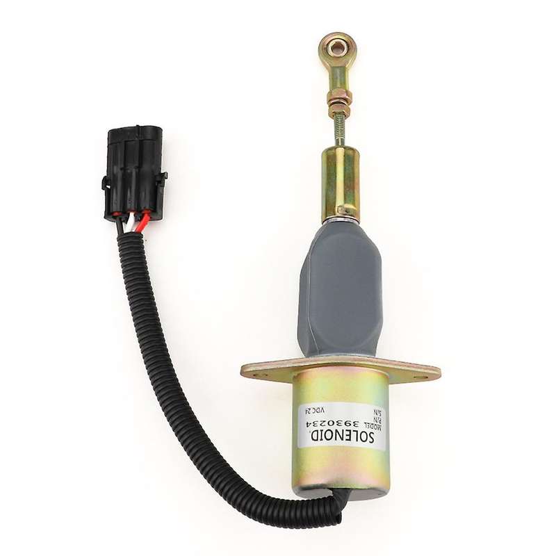Shutoff Solenoid 3930234 Fit for 6BT,6CT Engines 24V