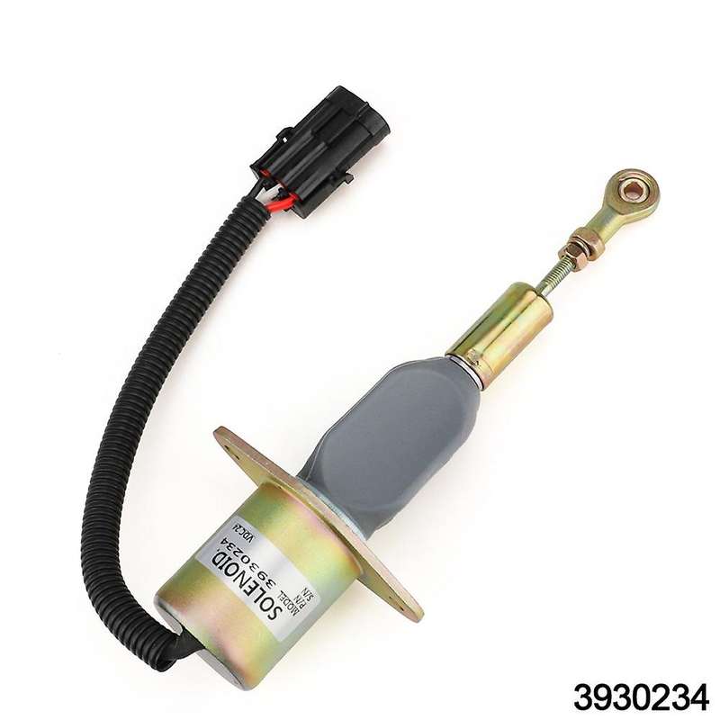 Shutoff Solenoid 3930234 Fit for 6BT,6CT Engines 24V