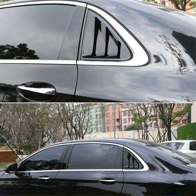 Shutter Decorative Stickers Rear Triangle Window Exterior Decorative Accessories for - Old A-Class 2