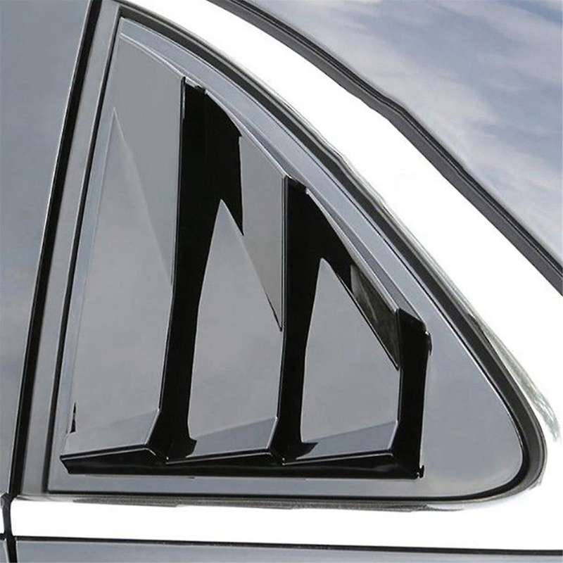Shutter Decorative Stickers Rear Triangle Window Exterior Decorative Accessories for - Old A-Class 2