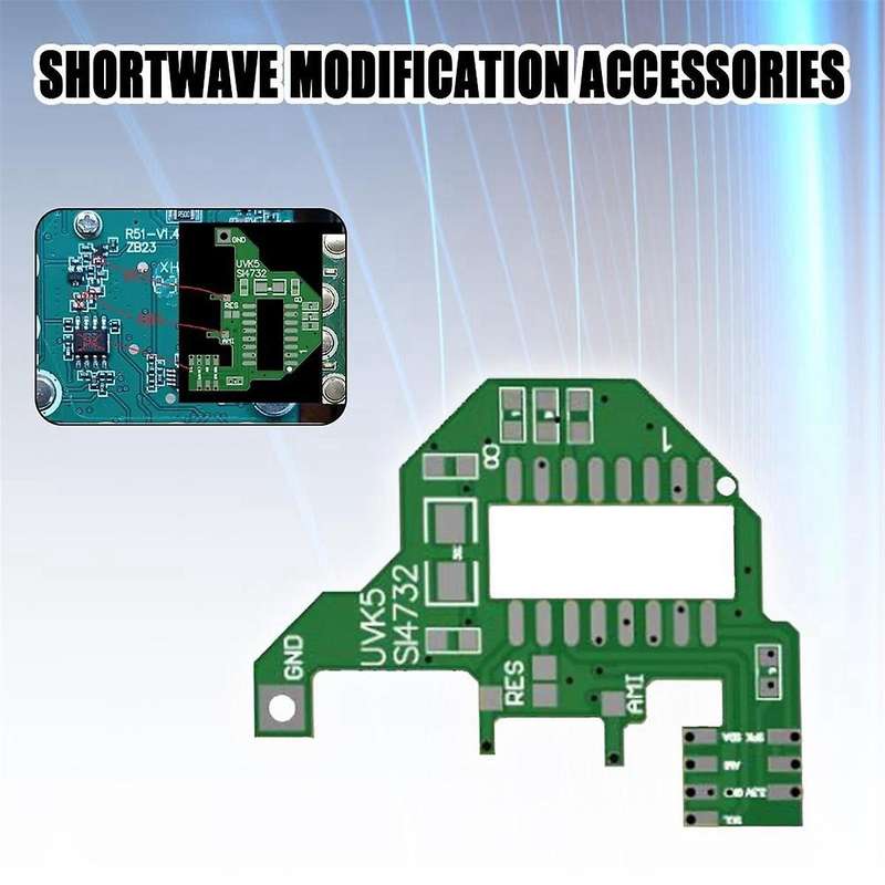 SI4732 Module+2XDonut Antenna Shortwave Modification Module V2 FPC Version for UV-K5 UV-K6