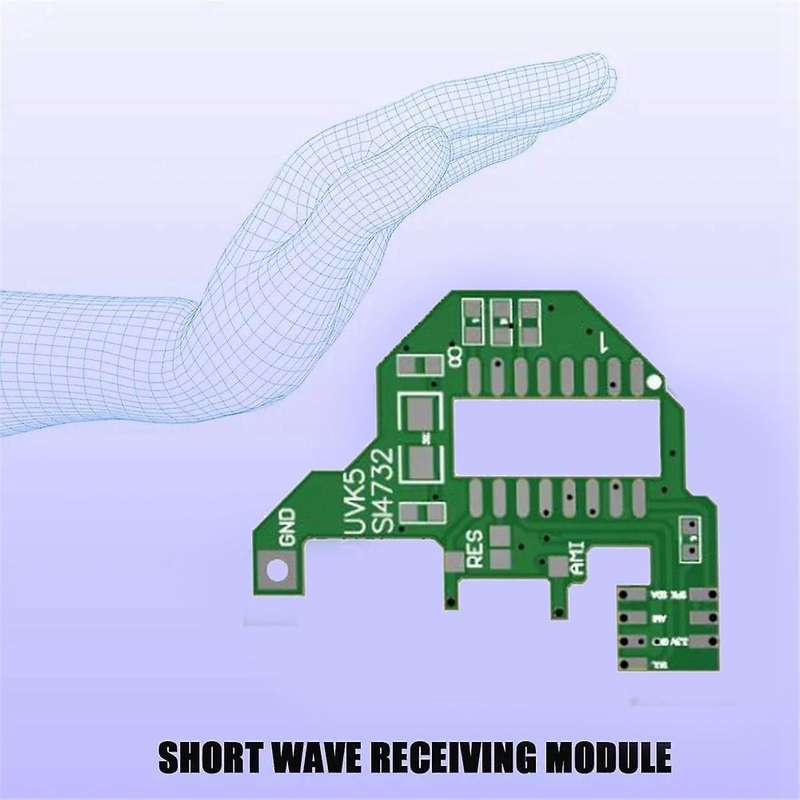 SI4732 Module+2xDonut Antenna+USB Programming Cable Shortwave Modification Module FPC Version for UV