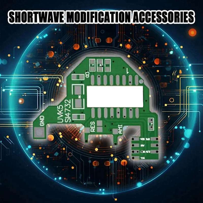 SI4732 Module and Crystal Oscillator Component Modification Module V2 FPC Version for UV-K5 UV-K6