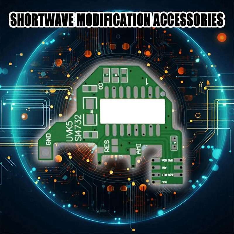 SI4732 Module+USB Programming Cable Shortwave Modification Module V2 FPC Version for UV-K5 UV-K6