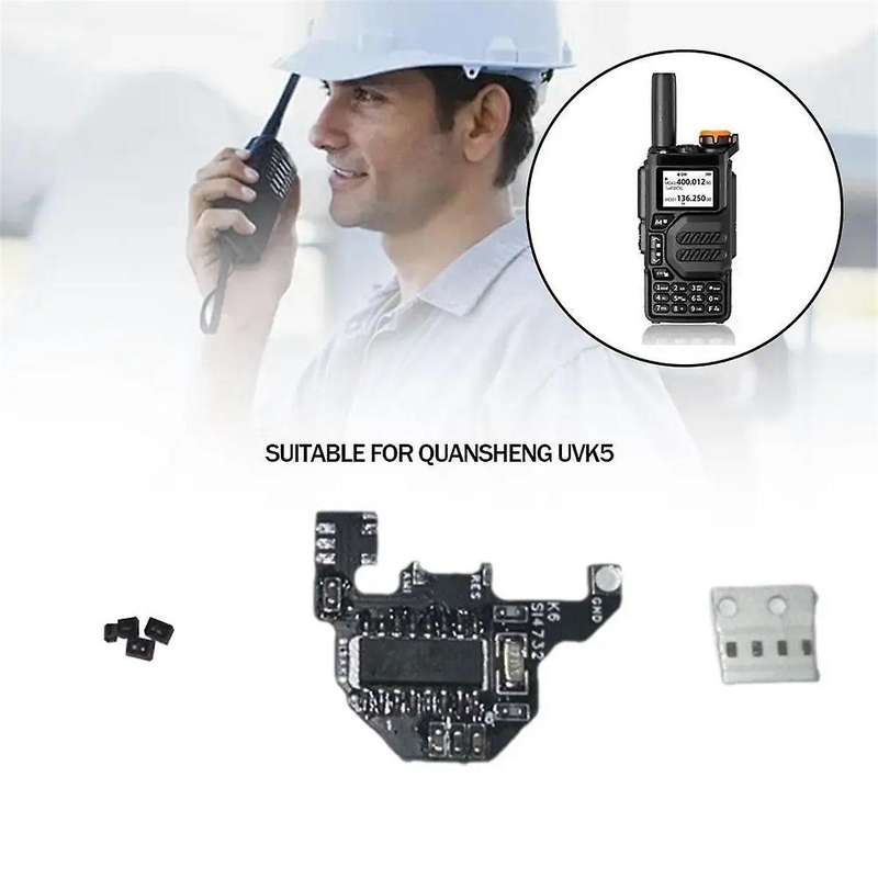 SI4732 Shortwave Radio Module+2XDonut Antenna for UVK5/UVK6 DIY Shortwave Modification Module Kit