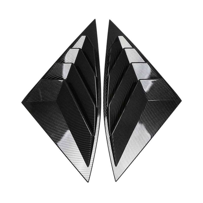 Side Blinds Rear Side Window Vent Blinds Rear Triangle Window Sticker for Nx4 2021-2022