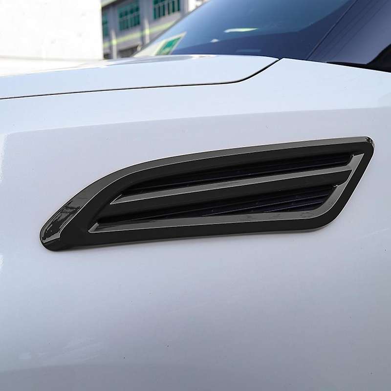 Side Body Front Wheel Fender Wing Air Vent Outlet Panel Decoration