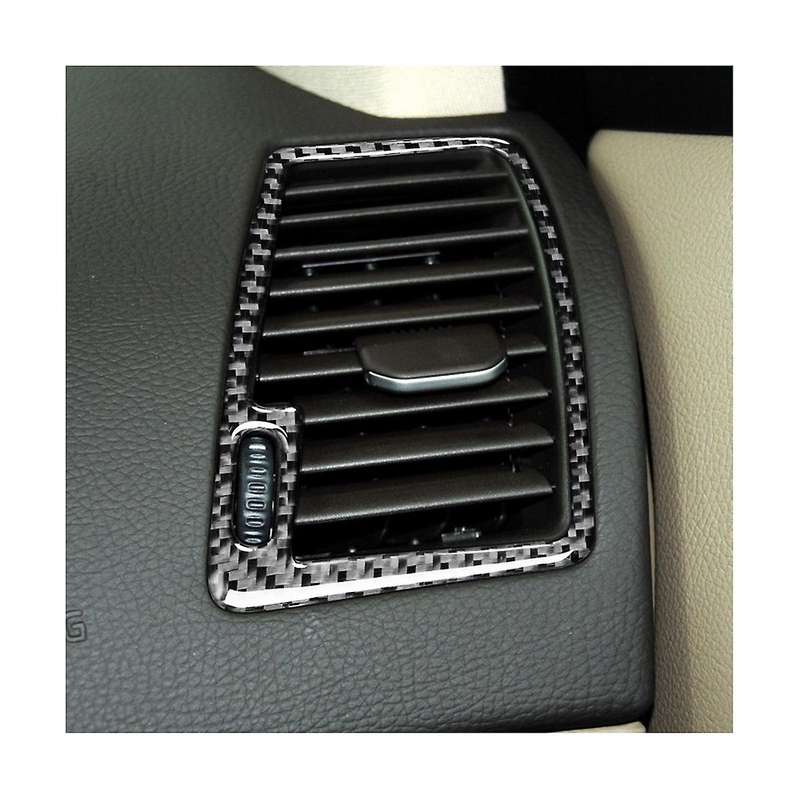 Side Air Conditioning Vent Outlet Cover Trim Decorative Sticker Carbon Fiber for Xc90 2003-2014 Acc