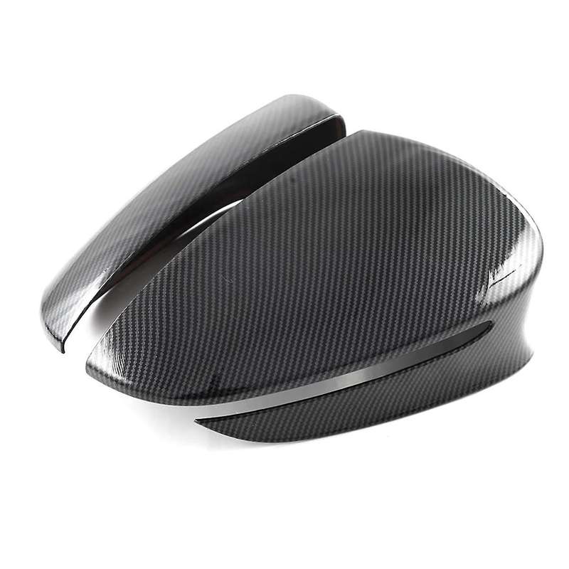 Side Door Mirror Cap Rearview Mirror Cover Trim Protective Decoration Carbon Fiber Look for TANG