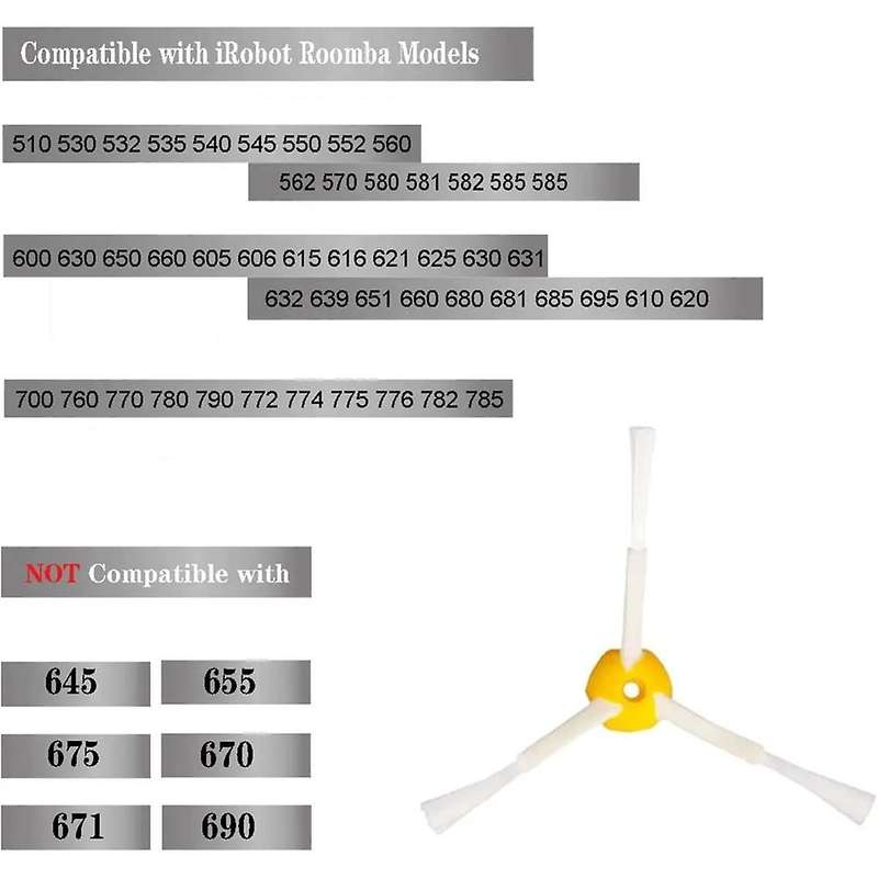 Side Brush for 600 700 Series 694 692 690 680 660 665 651 650 614 760 770 780 776 & 500 Series 595 5