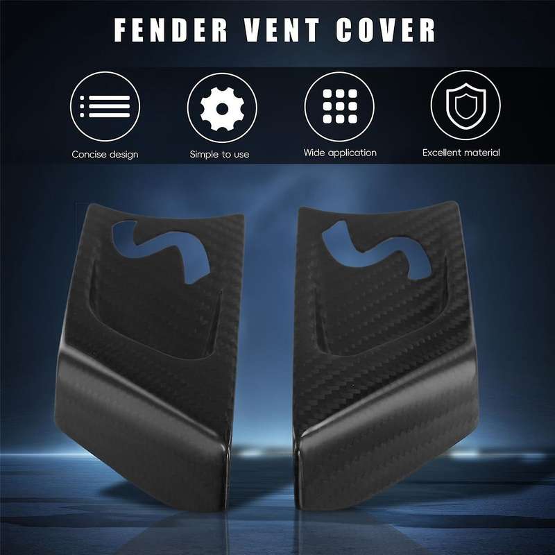 Side Markers Scuttle Vents Overlay Cover for R55 R56 R57 R58 R59 MK2 2007-2013 Side Trim Cover