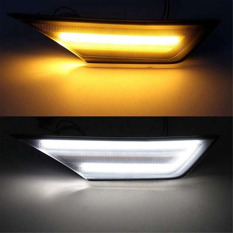 Side Marker Lights Dynamic Flow Sequential Turn Signal Lamps for 10Th 16-2021 34350-TET-H01, 34300-T