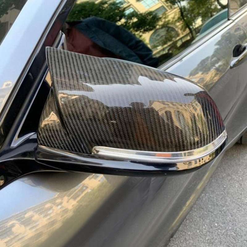 Side Mirror Cover, for M2 F22 F30 F32 F33 F34 F35 F36 E84 2012-2019 Rearview Mirror Cover Caps Carbo