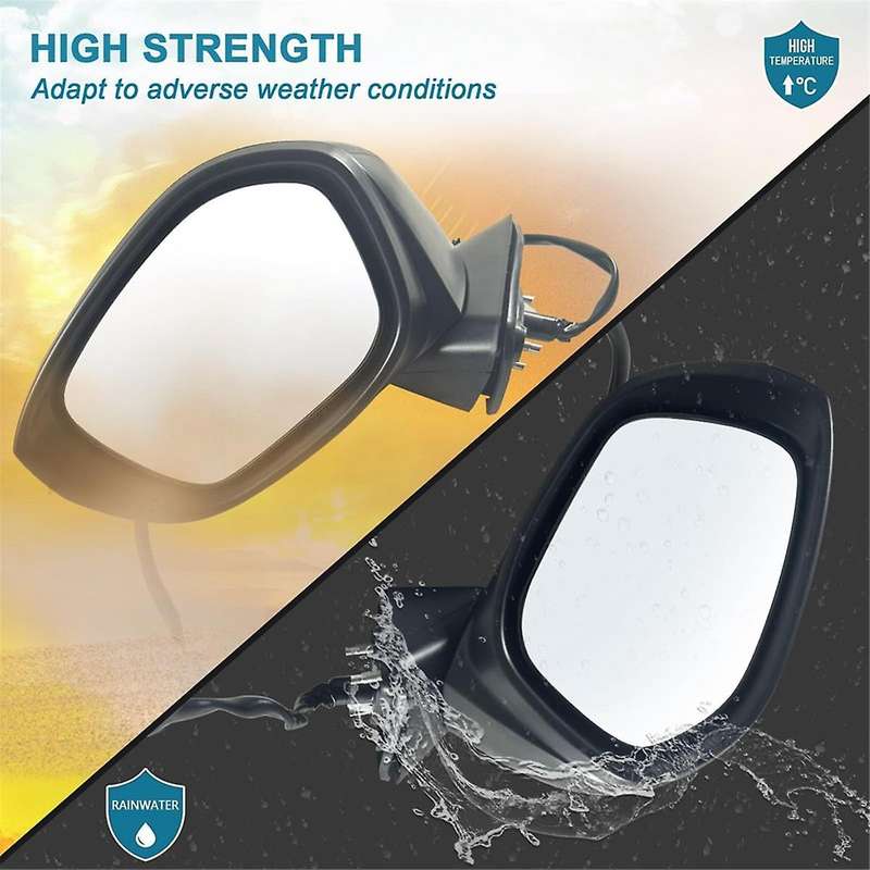 Side Mirror for 2022 2023 Sedan/hatchback with Power Glass, Manual Folding, Replace Ho1320350 (left