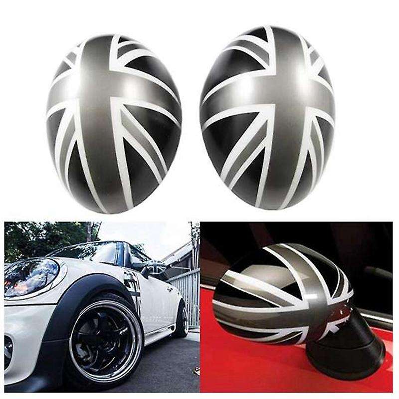 Side Mirror Covers Caps for R55-R61 (Side Wing Mirror Cap with Auto Power Folding) Door Rear View Mi