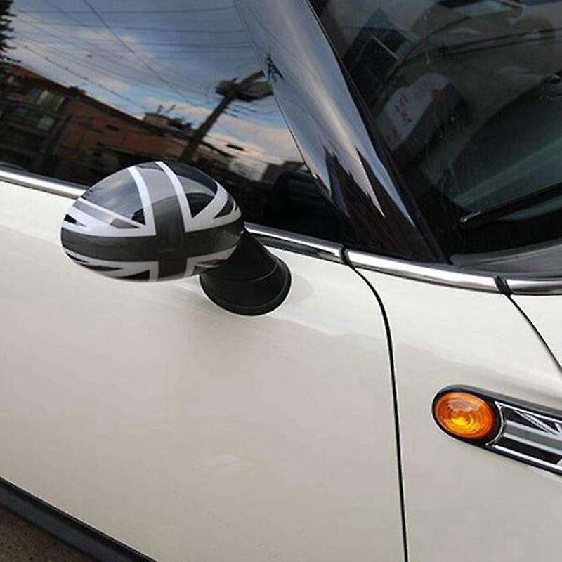 Side Mirror Covers Caps for R55-R61 (Side Wing Mirror Cap with Auto Power Folding) Door Rear View Mi