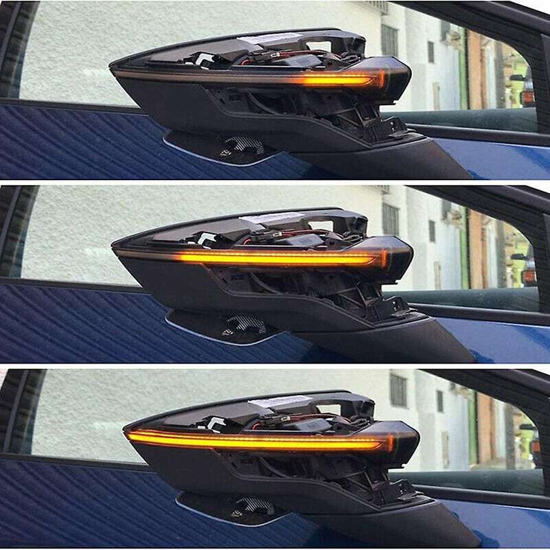 Side Mirror Indicator Dynamic LED Turn Signal Light Blinker for SEAT III Mk3 5F 13-19 Mk5 V Arona 17