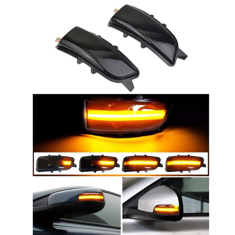 Side Mirror LED Dynamic Turn Signal Light Lamp Car Turn Signal for S60 C30 S80 V70 S40 V50