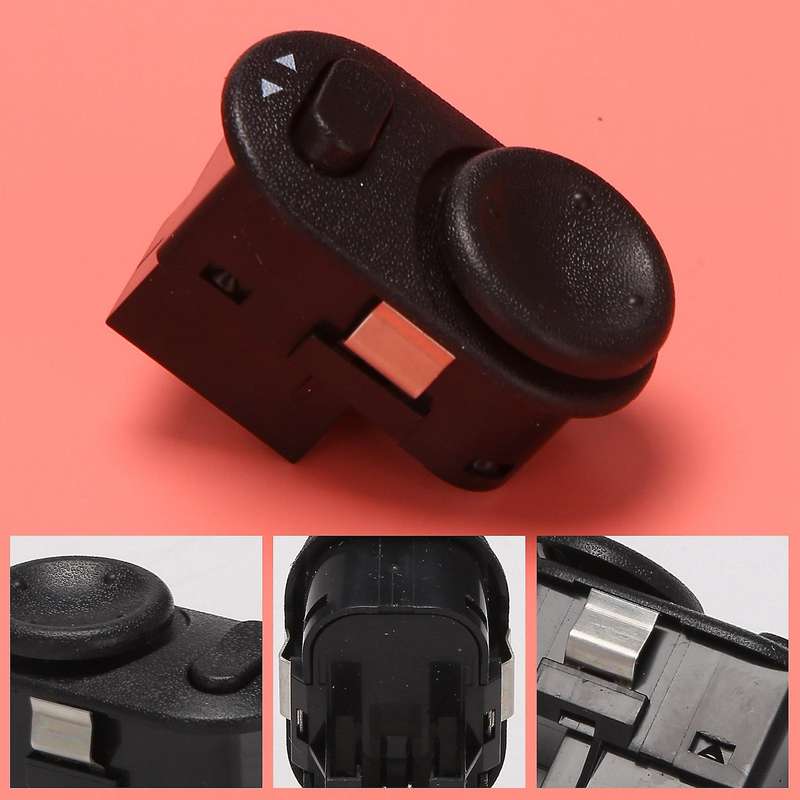 Side Mirror Rear View Mirror Switch Adjust Control Knob for Vauxhall Astra-G Opel Zafira Corsa Vect