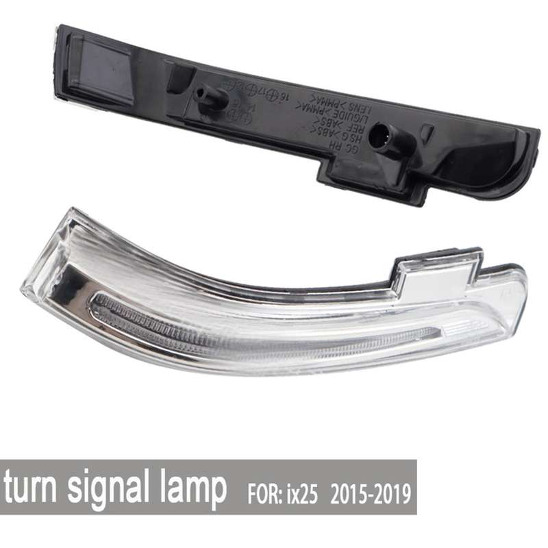 Side Mirror LED Signal Lamp Flash Rearview Mirror Light 87614-C9000 for IX25 2015 2016 2017