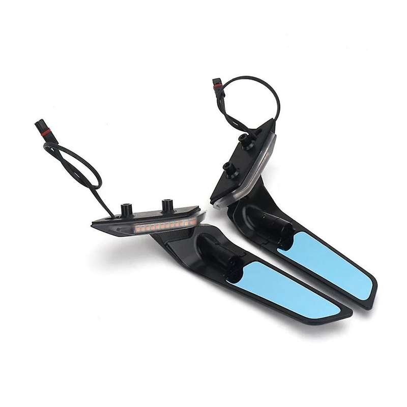 Side Mirrors with LED Turn Signal Indicator Motorcycle Rearview Mirror for S1000RR S1000 RR S1000rr