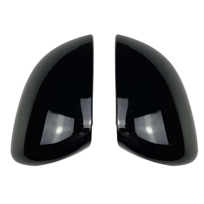 Side Rear View Mirror Cover Trim Side Wing Mirror Caps for - 2021 2022 S-Class C-Class W206 W223 Bla